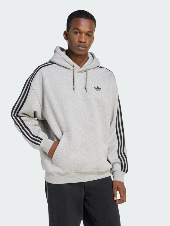 adidas adidas Bluza 159241 Szary Loose Fit