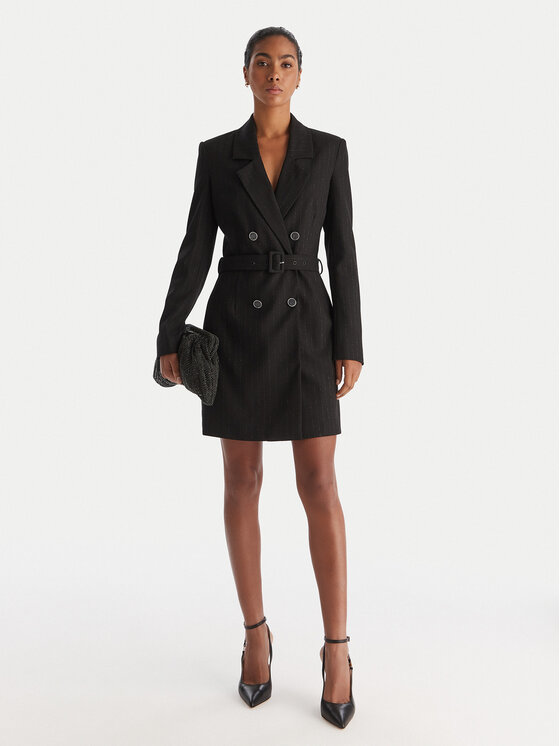 Guess Guess Sacou W5BK54 W2422 Negru Regular Fit