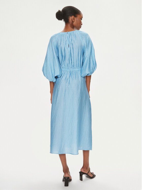 Karen by Simonsen Karen by Simonsen Poletna obleka Noma 10104828 Svetlo modra Relaxed Fit