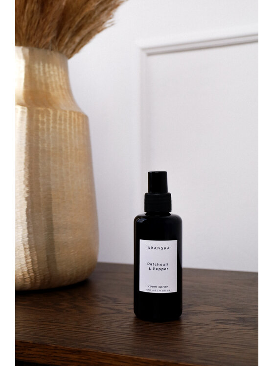 Aranska Aranska Room spray Patchouli & Pepper room spray Czarny