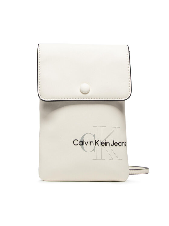 Calvin Klein Jeans Calvin Klein Jeans Puzdro na telefón Sculpted Phone Xbody Two Tone K60K609350 Biela