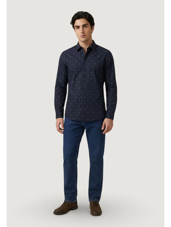 Armani Exchange Armani Exchange Koszula XM000625 AF13184 Niebieski Casual Fit