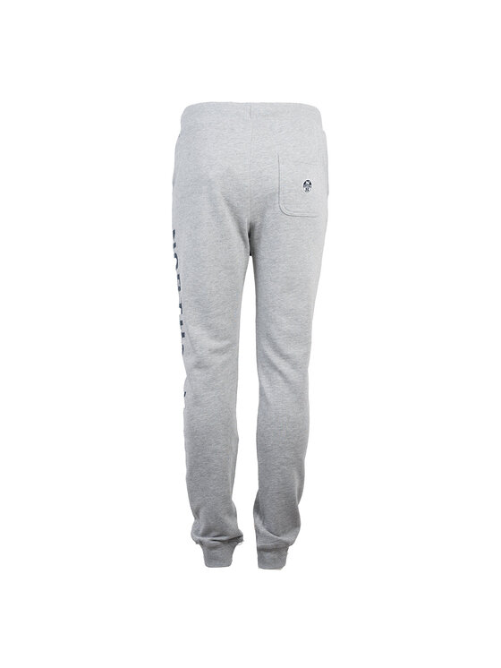 North Sails North Sails Pantaloni di tessuto 90 3203 000 | Sweatpant W/Graphic Grigio Regular Fit