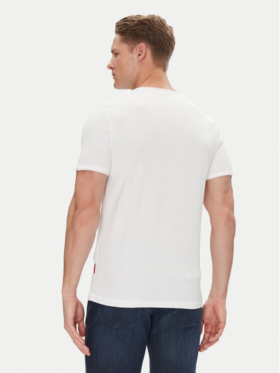 JOOP! Jeans JOOP! Jeans T-Shirt 15 JJJ-12Caspian 30045667 Biały Modern Fit