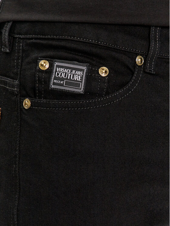 Versace Jeans Couture Versace Jeans Couture Jeans hlače 76GAB5DM Črna Slim Fit