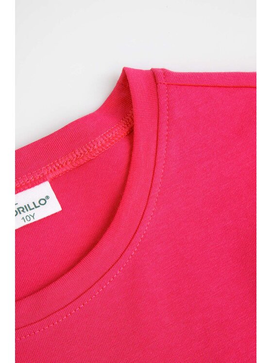 Coccodrillo Coccodrillo T-Shirt ZC6143201SGJ-029 Różowy Regular Fit
