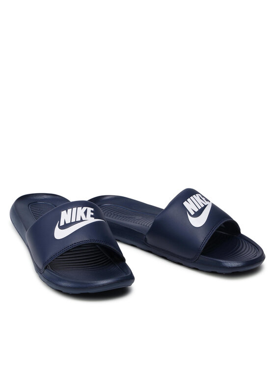 Nike Nike Klapki Victori One Slide CN9675-401 Granatowy