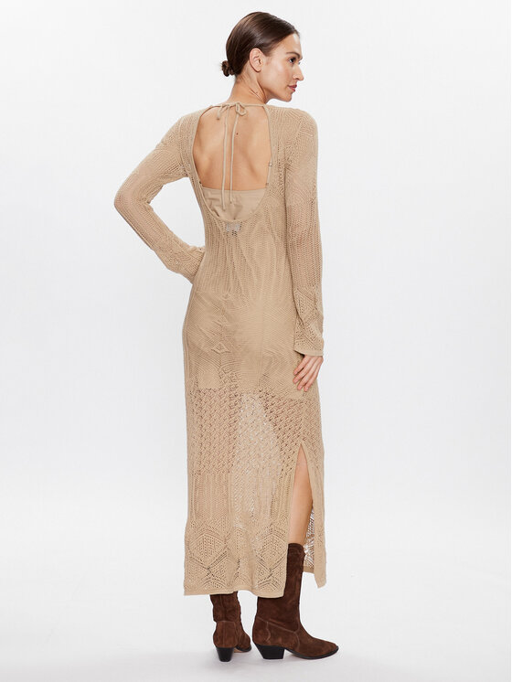 Herskind Herskind Vsakodnevna obleka Kennedy 4740921 Bež Slim Fit
