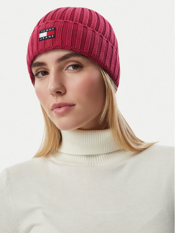 Tommy Hilfiger Tommy Hilfiger Mütze Heritage AW0AW18979 Dunkelrosa