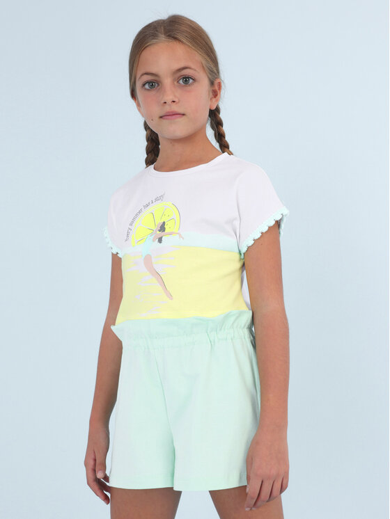 Mayoral Mayoral Completo T-shirt e pantaloncini 6247 Multicolore