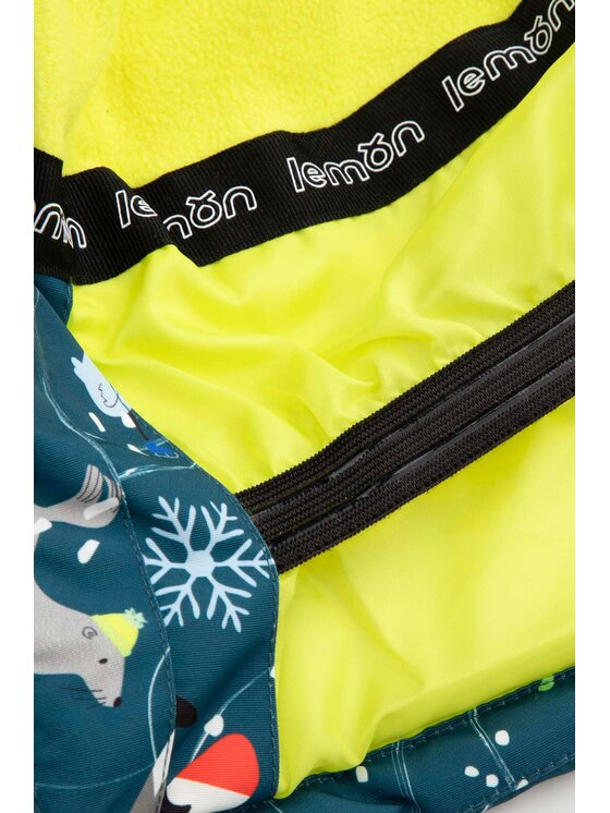 Lemon Explore Lemon Explore Kurtka narciarska ZL4152102OSB-015 Granatowy Regular Fit