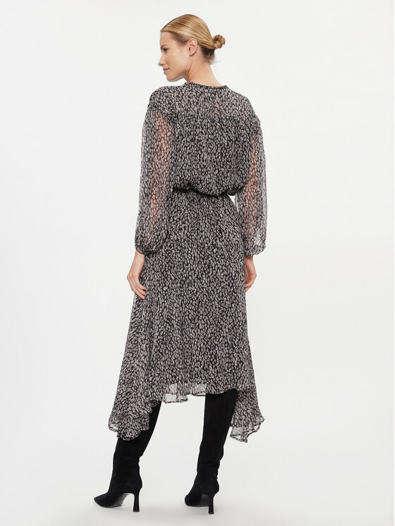 Pepe Jeans Pepe Jeans Haljina za svaki dan Alicia PL953436 Crna Regular Fit