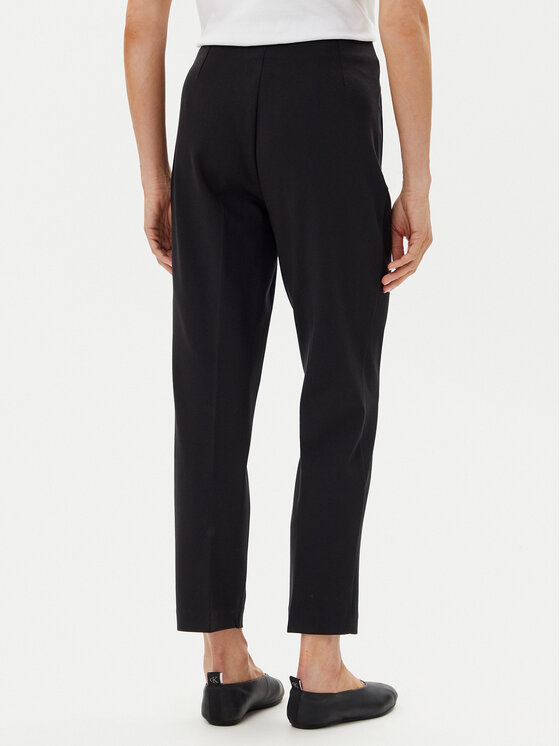 Calvin Klein Calvin Klein Spodnie materiałowe LV044B690G Czarny Slim Fit