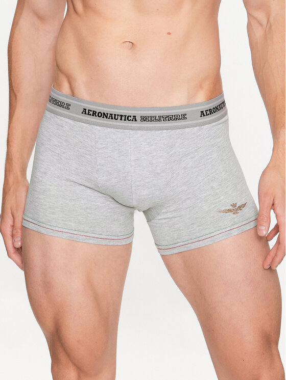 Aeronautica Militare Aeronautica Militare Σετ μποξεράκια 2 τμχ. AM1UBX003 Γκρι