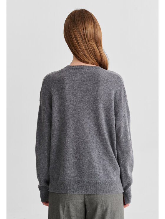 TATUUM TATUUM Sweter RETRA Szary Classic Fit