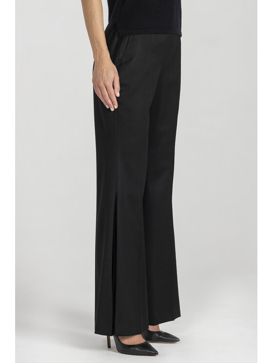Deni Cler Milano Deni Cler Milano Spodnie materiałowe W-DC-5258-E5-K2-90-1 Czarny Loose Leg