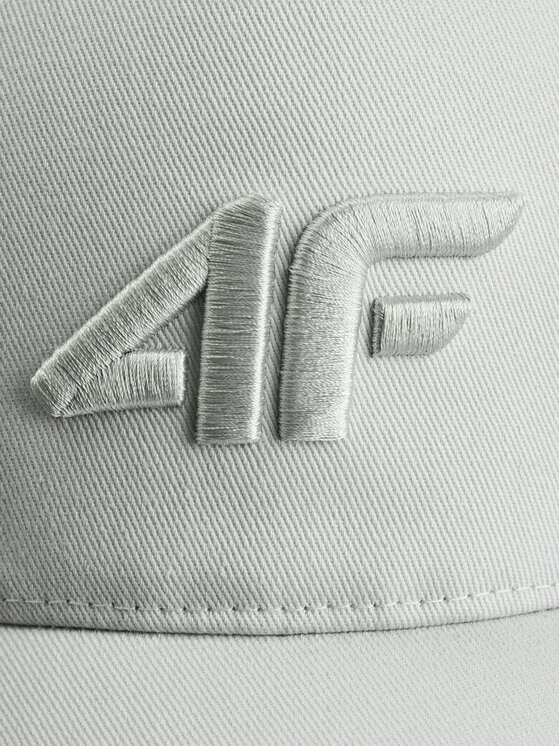 4F 4F Czapka z daszkiem COMMERCIAL 4 Szary
