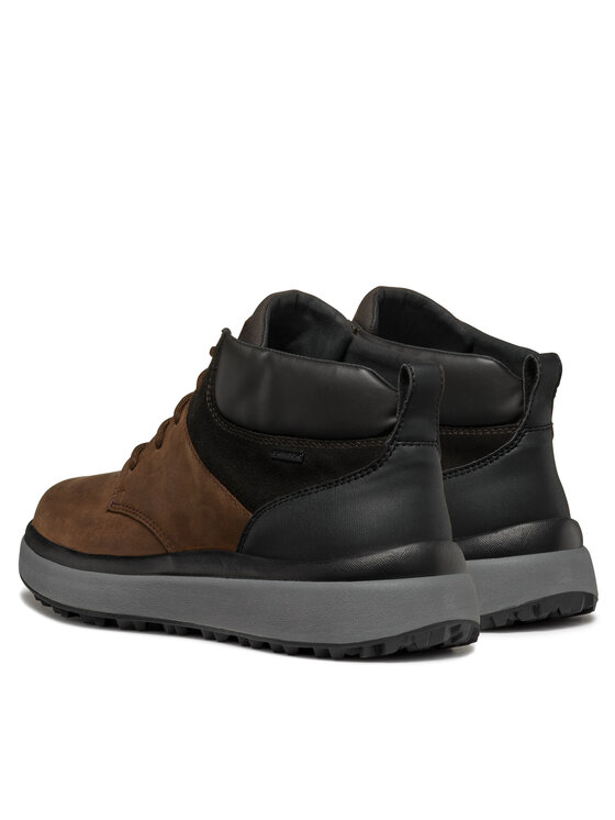 Geox Geox Schnürschuhe U Granito + Grip B A U46FZA 0FF22 C6009 Braun