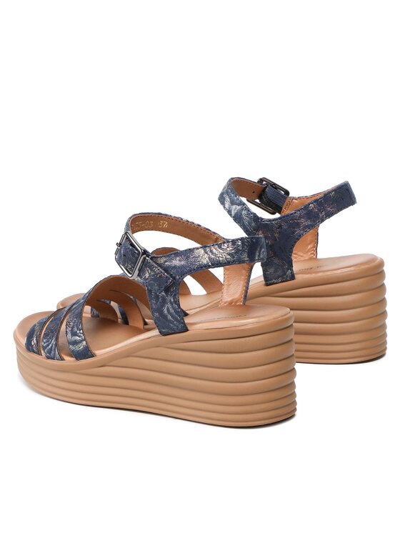 Clara Barson Clara Barson Sandalen WS155-03 Dunkelblau