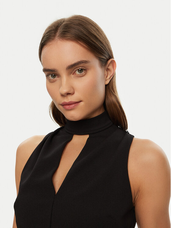 Guess Guess Blúzka W5RP05 KCBO2 Čierna Regular Fit