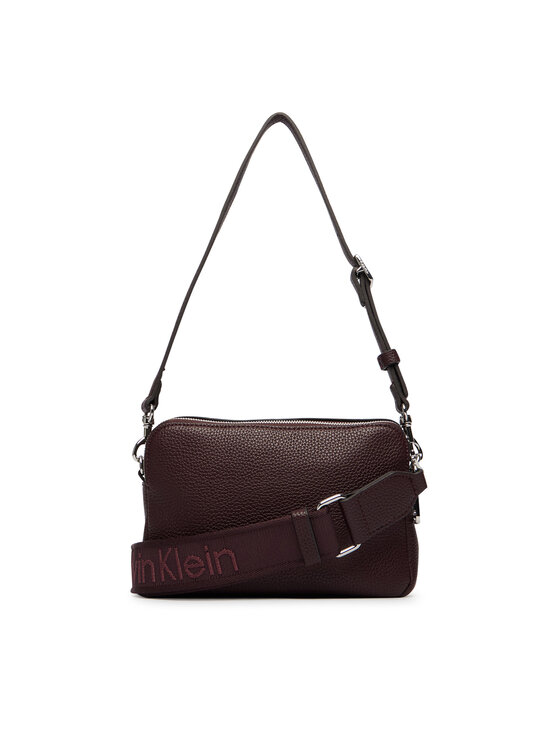 Calvin Klein Calvin Klein Táska Webbing 2X Strap Camera Bag LV04F3656G Barna
