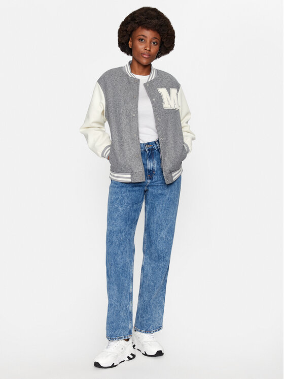ONLY ONLY Μπόμπερ μπουφάν 15294005 Γκρι Regular Fit