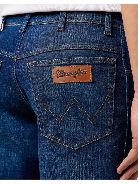 Wrangler Wrangler Jeansy Texas Slim Niebieski Slim Fit