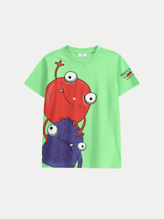 Coccodrillo Coccodrillo T-shirt WC5143208VBA Verde Regular Fit