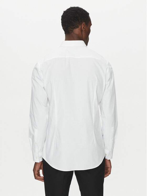 HUGO HUGO Риза Koey 50539766 Бял Slim Fit
