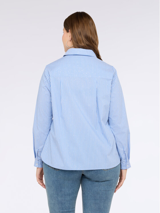 Fiorella Rubino Fiorella Rubino Koszula 5117T001360N0R4 Turkusowy A-Line Fit