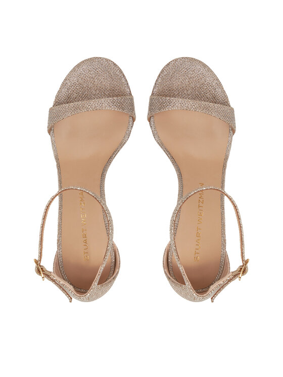 Stuart Weitzman Stuart Weitzman Sandály Nudist II Sandal SJ998 Zlatá
