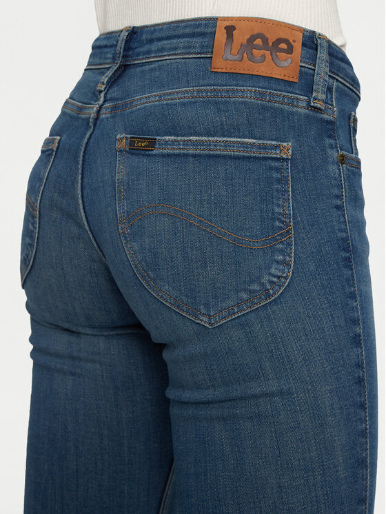 Lee Lee Jeansy 112355242 Modrá Regular Fit