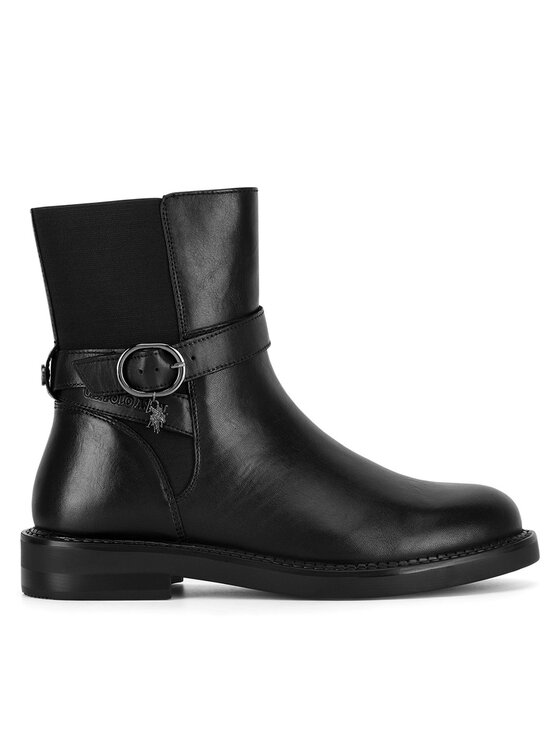 U.S. Polo Assn. U.S. Polo Assn. Bokacsizma ZOFIA001W/DLE1 Fekete