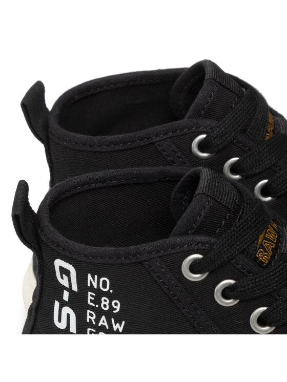 G-Star Raw G-Star Raw Sneakers aus Stoff Noril Mid Cvs Lgo W 2211 029705 Schwarz