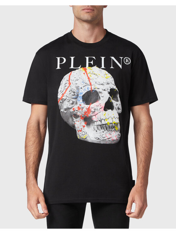 PHILIPP PLEIN PHILIPP PLEIN T-Shirt 221 Černá Regular Fit