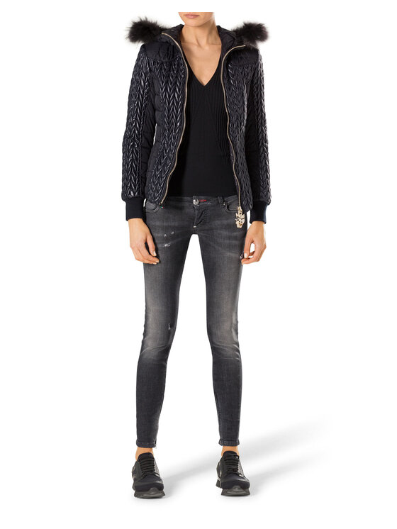 PHILIPP PLEIN PHILIPP PLEIN Jeans 30803 Nero Skinny Fit