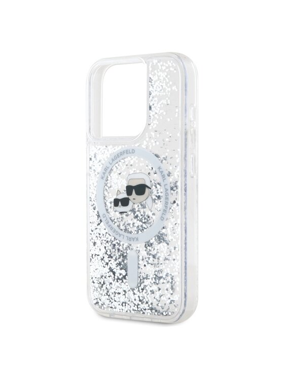 KARL LAGERFELD KARL LAGERFELD Etui na telefon Apple iPhone 15 Pro Przezroczysty