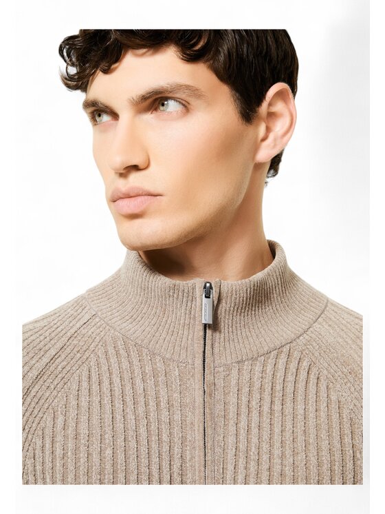 RRD RRD Felpa q-dav-59486 Marrone Regular Fit