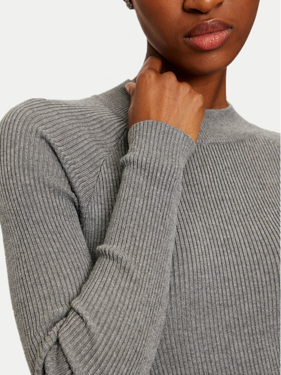 Vero Moda Vero Moda Džemper haljina Willow 10321939 Siva Slim Fit