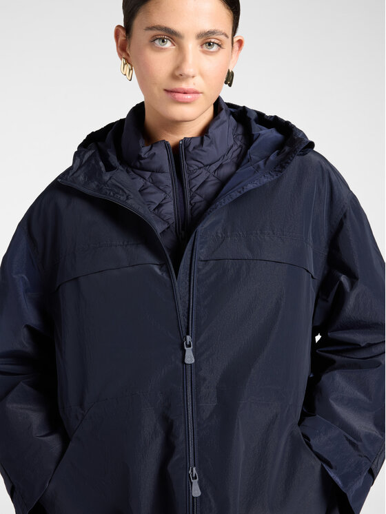 Elena Mirò Elena Mirò Giubbotto piumino F001Z000034N0H4 Blu Over Fit