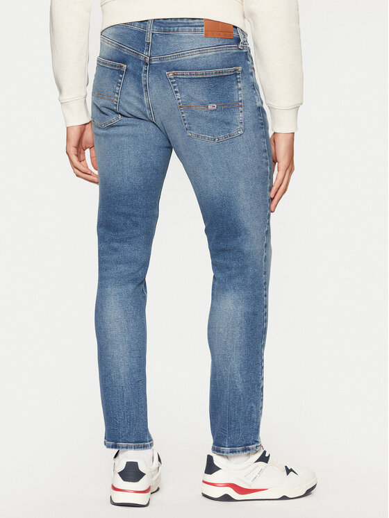 Tommy Jeans Tommy Jeans Traperice Scanton DM0DM20535 Plava Slim Fit