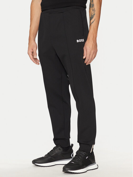 Boss Pantaloni da tuta Hadiko 50530724 Nero Regular Fit, taglia : 3XL