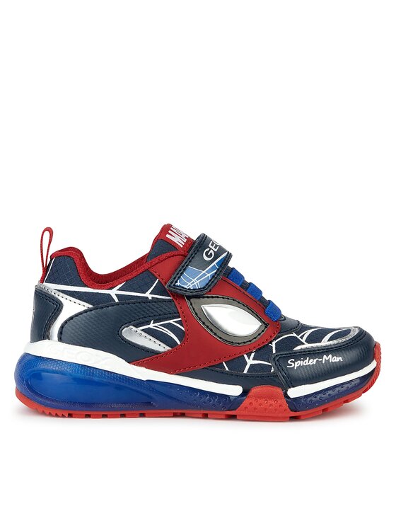 Geox Sneakersy SPIDER-MAN J Bayonyc Boy J36FED 0FUCE C0833 DD Tmavomodrá