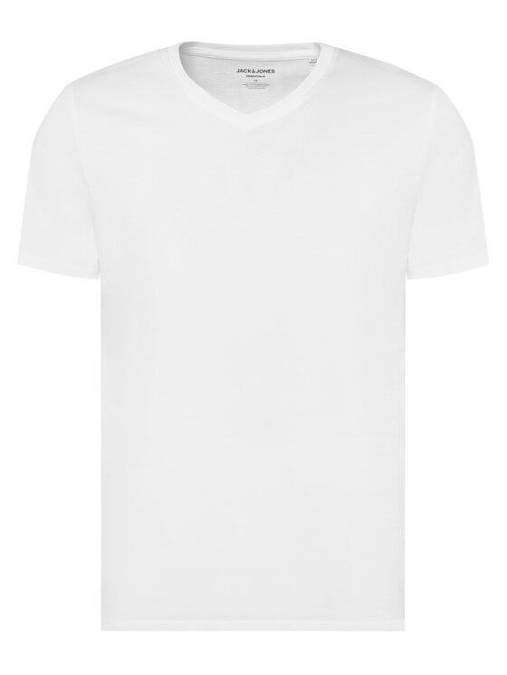Jack & Jones Jack & Jones Komplet t-shirtów Basic 12133914 Biały Regular Fit