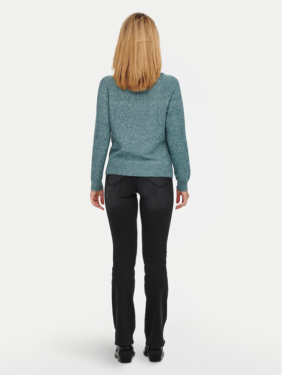 ONLY ONLY Džemper Rica 15204279 Zelena Regular Fit