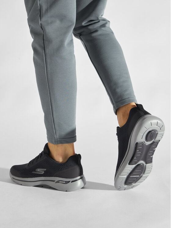 Skechers Skechers Sneakersy Go Walk Arch Fit 216116/BLK Černá