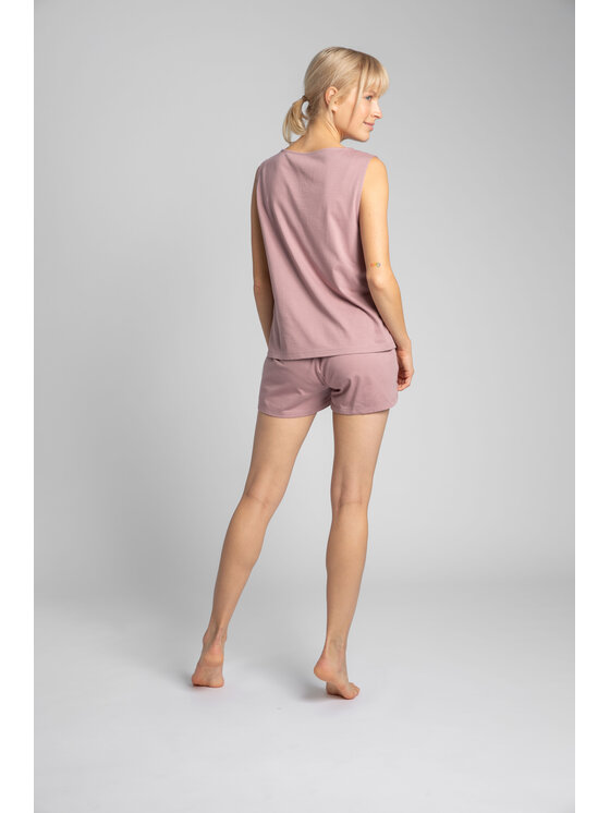 LaLupa LaLupa Bluzka LA015 Fioletowy Comfortable Fit