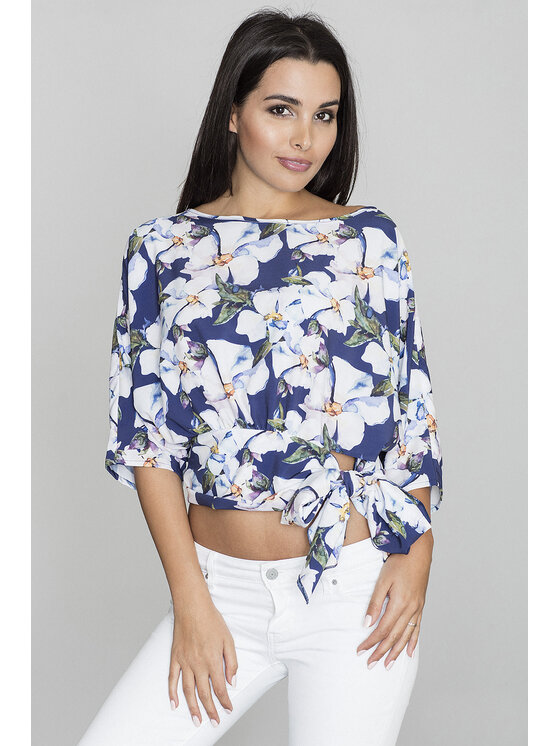 FIGL FIGLFIGL Blusa M568 Multicolore Regular Fit