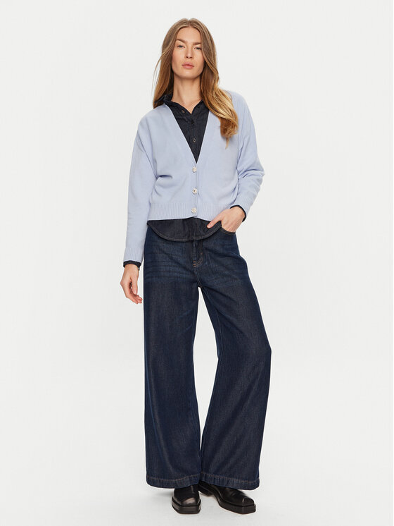 ViCOLO ViCOLO Ζακέτα 77036S Ανοιχτό μπλε Regular Fit
