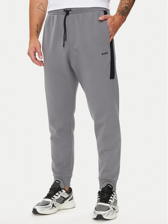 BOSS Boss Dres 50519395 Szary Regular Fit